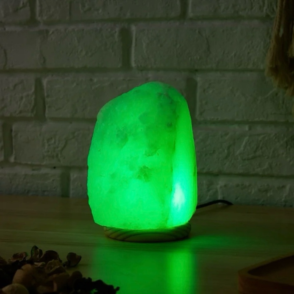 🏡 Natural Himalayan Salt Lamp | Ambient Color-Changing Artisan Glow Light - Picture 5 of 14